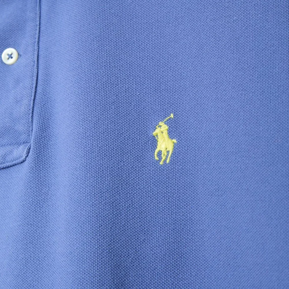 Polo Ralph Lauren Shirt Classic Timeless Preppy Blue Medium